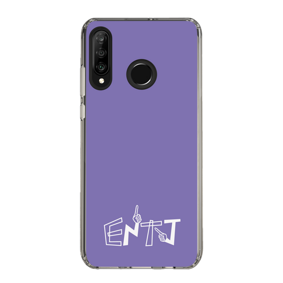 Slim Protection Case［ オリジナル - ENTJ 指揮官 - アルファベット - Purple ］