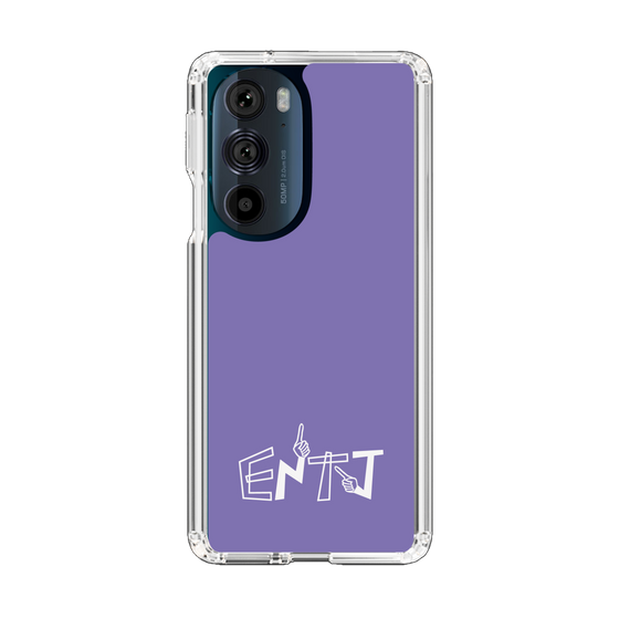 Slim Protection Case［ オリジナル - ENTJ 指揮官 - アルファベット - Purple ］