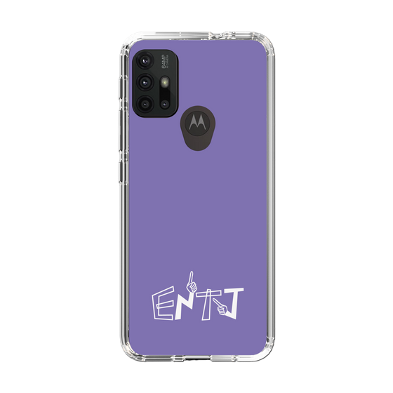 Slim Protection Case［ オリジナル - ENTJ 指揮官 - アルファベット - Purple ］