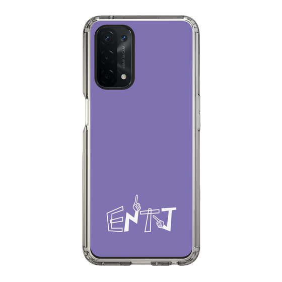 Slim Protection Case［ オリジナル - ENTJ 指揮官 - アルファベット - Purple ］