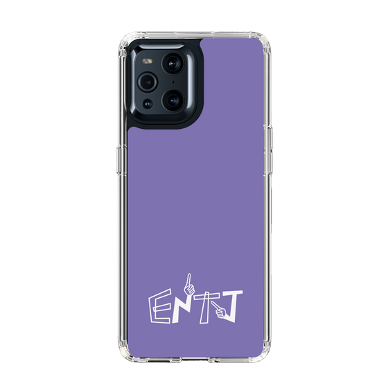 Slim Protection Case［ オリジナル - ENTJ 指揮官 - アルファベット - Purple ］
