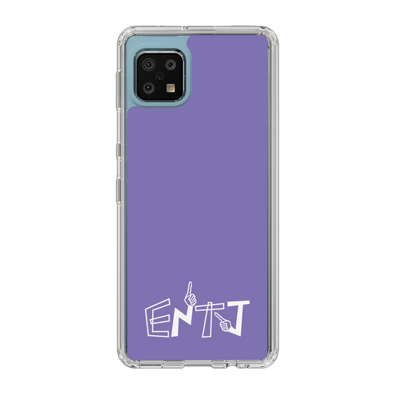 Slim Protection Case［ オリジナル - ENTJ 指揮官 - アルファベット - Purple ］