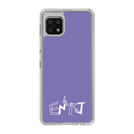 Slim Protection Case［ オリジナル - ENTJ 指揮官 - アルファベット - Purple ］