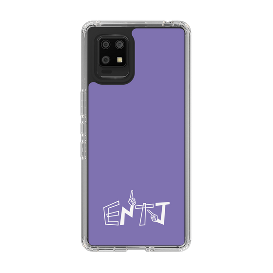 Slim Protection Case［ オリジナル - ENTJ 指揮官 - アルファベット - Purple ］