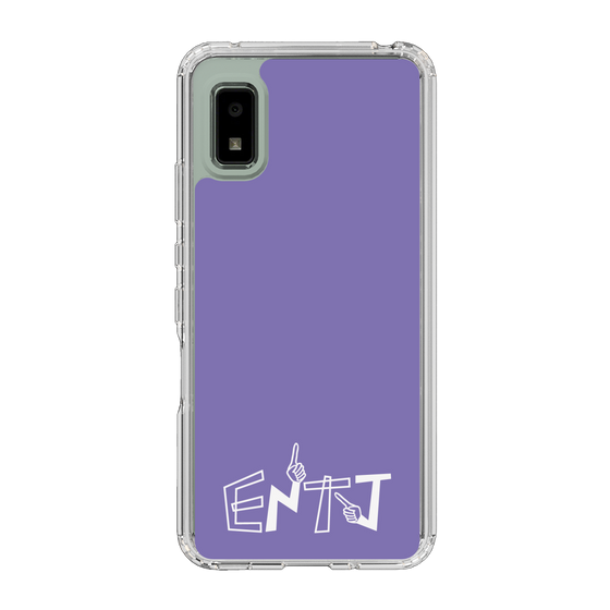 Slim Protection Case［ オリジナル - ENTJ 指揮官 - アルファベット - Purple ］