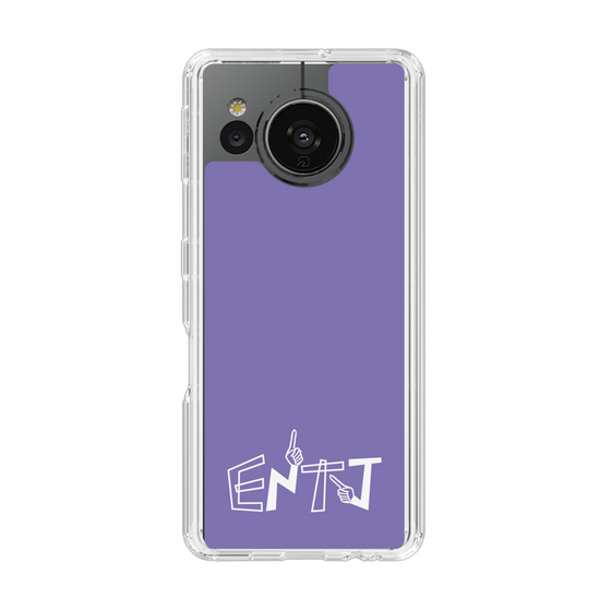Slim Protection Case［ オリジナル - ENTJ 指揮官 - アルファベット - Purple ］