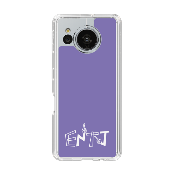 Slim Protection Case［ オリジナル - ENTJ 指揮官 - アルファベット - Purple ］