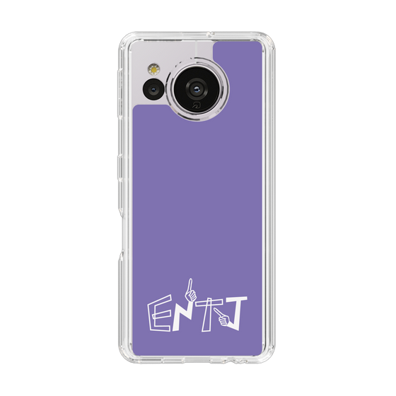 Slim Protection Case［ オリジナル - ENTJ 指揮官 - アルファベット - Purple ］