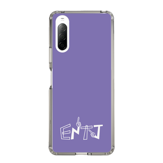 Slim Protection Case［ オリジナル - ENTJ 指揮官 - アルファベット - Purple ］