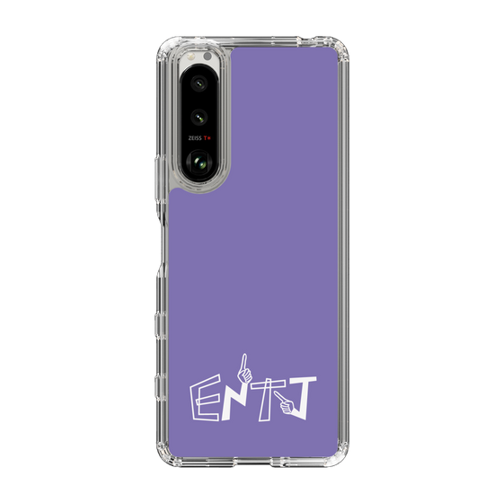 Slim Protection Case［ オリジナル - ENTJ 指揮官 - アルファベット - Purple ］