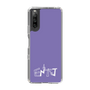 Slim Protection Case［ オリジナル - ENTJ 指揮官 - アルファベット - Purple ］