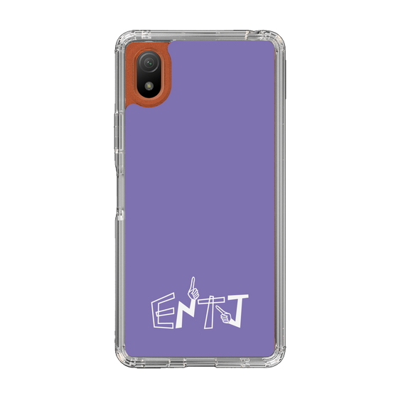 Slim Protection Case［ オリジナル - ENTJ 指揮官 - アルファベット - Purple ］