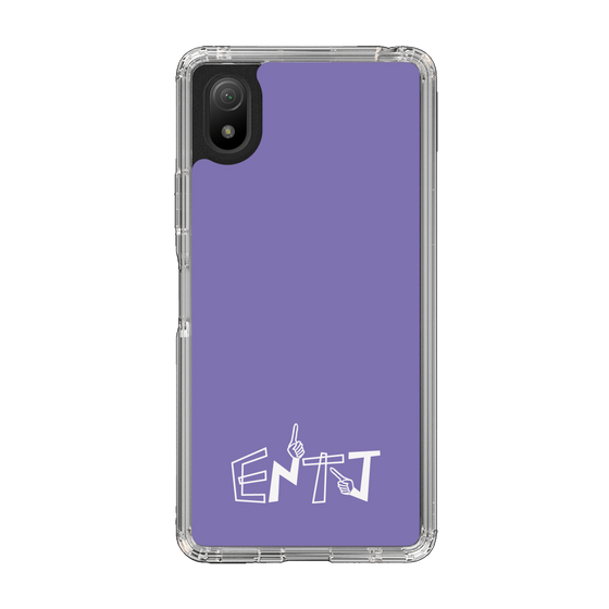 Slim Protection Case［ オリジナル - ENTJ 指揮官 - アルファベット - Purple ］