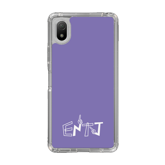 Slim Protection Case［ オリジナル - ENTJ 指揮官 - アルファベット - Purple ］