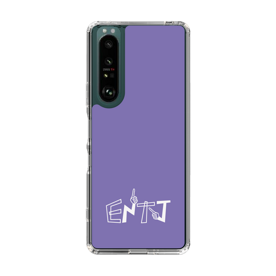 Slim Protection Case［ オリジナル - ENTJ 指揮官 - アルファベット - Purple ］