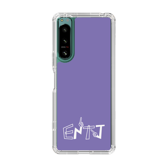 Slim Protection Case［ オリジナル - ENTJ 指揮官 - アルファベット - Purple ］