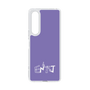 Slim Protection Case［ オリジナル - ENTJ 指揮官 - アルファベット - Purple ］