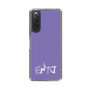 Slim Protection Case［ オリジナル - ENTJ 指揮官 - アルファベット - Purple ］