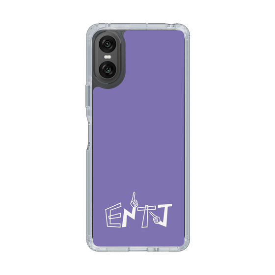 Slim Protection Case［ オリジナル - ENTJ 指揮官 - アルファベット - Purple ］