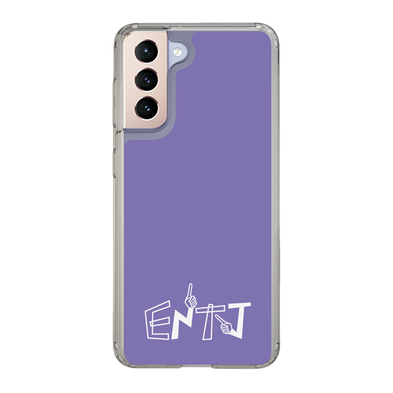 Slim Protection Case［ オリジナル - ENTJ 指揮官 - アルファベット - Purple ］