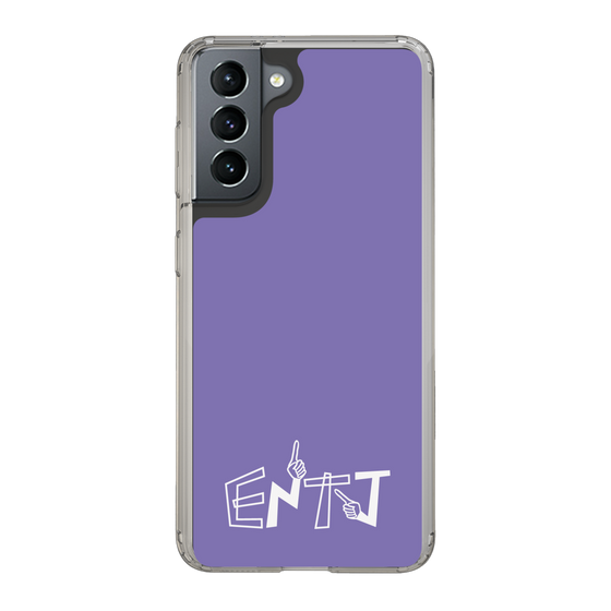 Slim Protection Case［ オリジナル - ENTJ 指揮官 - アルファベット - Purple ］