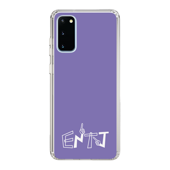 Slim Protection Case［ オリジナル - ENTJ 指揮官 - アルファベット - Purple ］