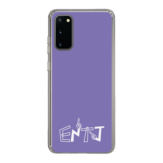 Slim Protection Case［ オリジナル - ENTJ 指揮官 - アルファベット - Purple ］