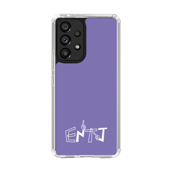 Slim Protection Case［ オリジナル - ENTJ 指揮官 - アルファベット - Purple ］
