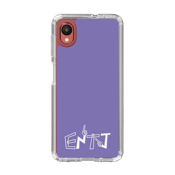Slim Protection Case［ オリジナル - ENTJ 指揮官 - アルファベット - Purple ］