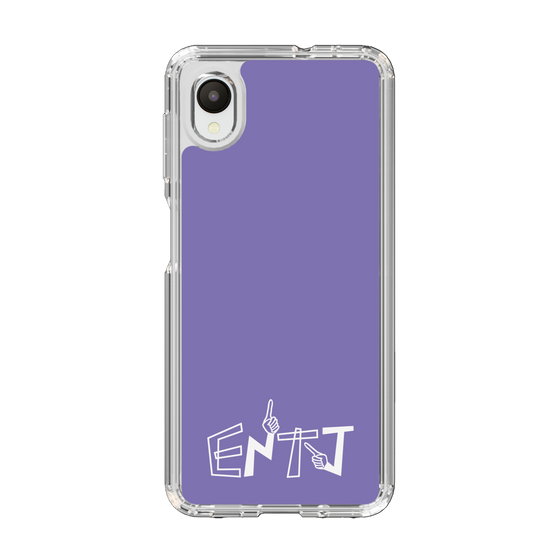 Slim Protection Case［ オリジナル - ENTJ 指揮官 - アルファベット - Purple ］