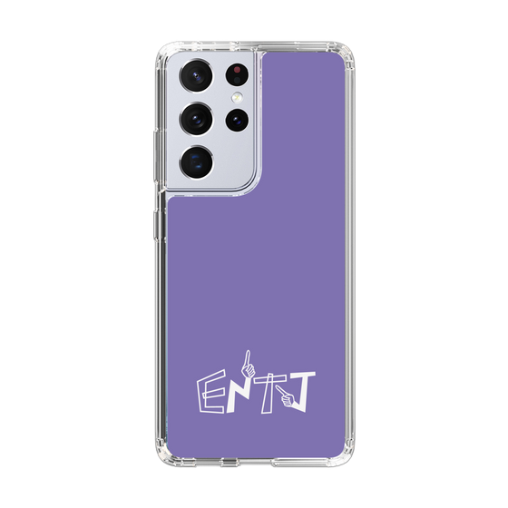 Slim Protection Case［ オリジナル - ENTJ 指揮官 - アルファベット - Purple ］