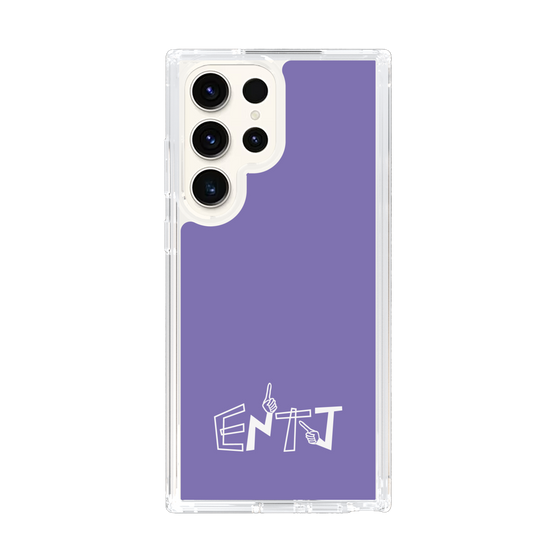 Slim Protection Case［ オリジナル - ENTJ 指揮官 - アルファベット - Purple ］
