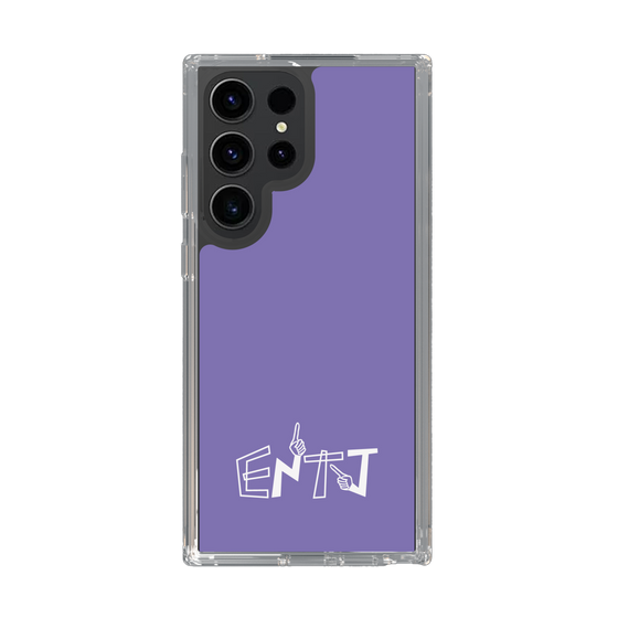 Slim Protection Case［ オリジナル - ENTJ 指揮官 - アルファベット - Purple ］