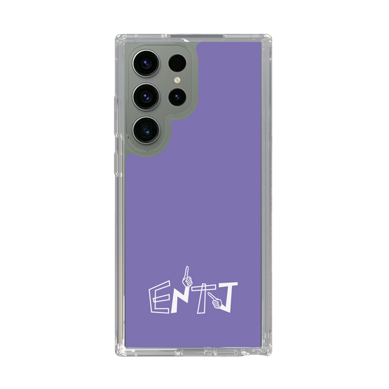 Slim Protection Case［ オリジナル - ENTJ 指揮官 - アルファベット - Purple ］