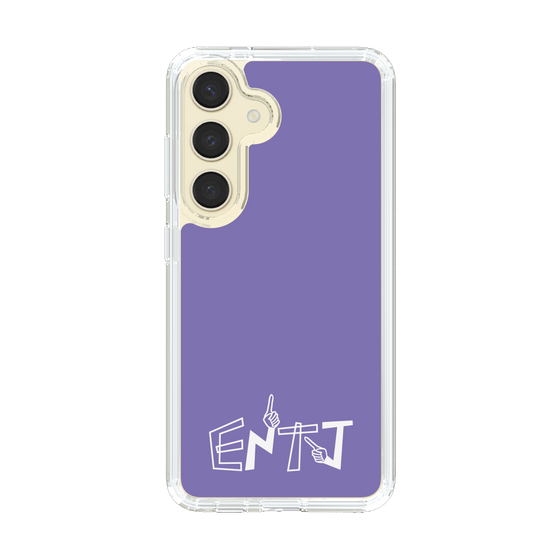Slim Protection Case［ オリジナル - ENTJ 指揮官 - アルファベット - Purple ］