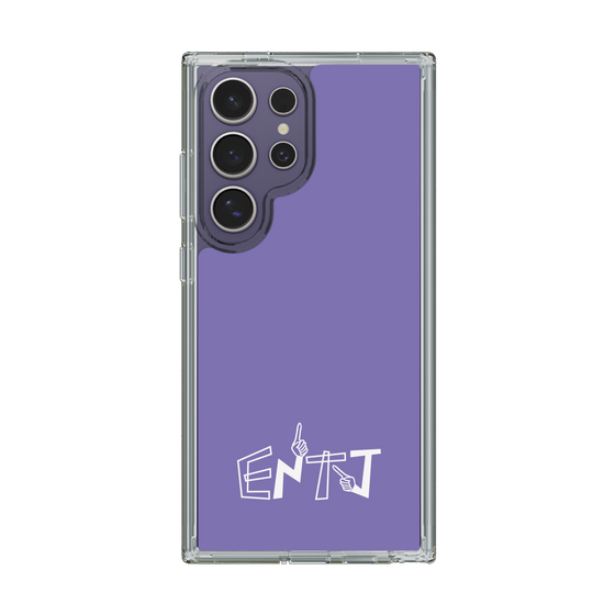 Slim Protection Case［ オリジナル - ENTJ 指揮官 - アルファベット - Purple ］