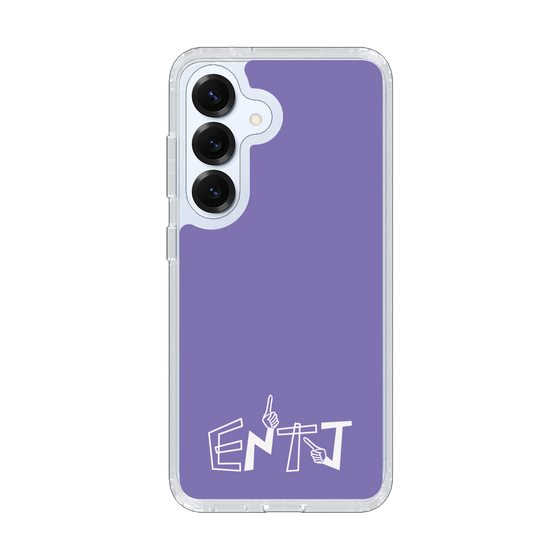 Slim Protection Case［ Original - ENTJ Commander - Alphabet - Purple ］