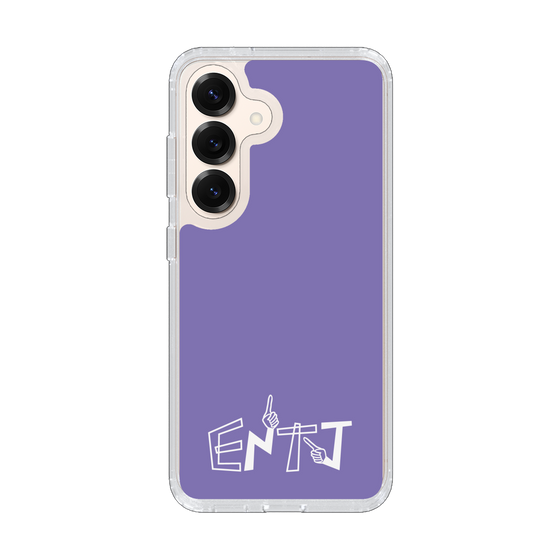 Slim Protection Case［ Original - ENTJ Commander - Alphabet - Purple ］