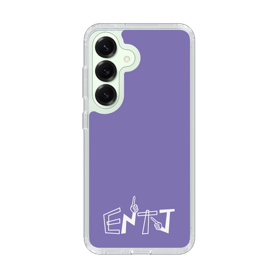 Slim Protection Case［ Original - ENTJ Commander - Alphabet - Purple ］