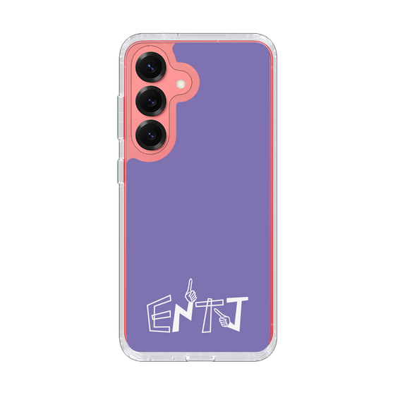 Slim Protection Case［ Original - ENTJ Commander - Alphabet - Purple ］