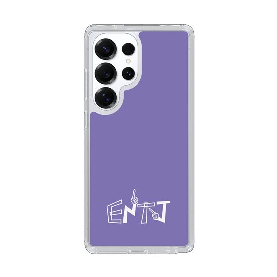 Slim Protection Case［ Original - ENTJ Commander - Alphabet - Purple ］