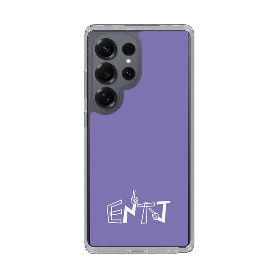 Slim Protection Case［ Original - ENTJ Commander - Alphabet - Purple ］