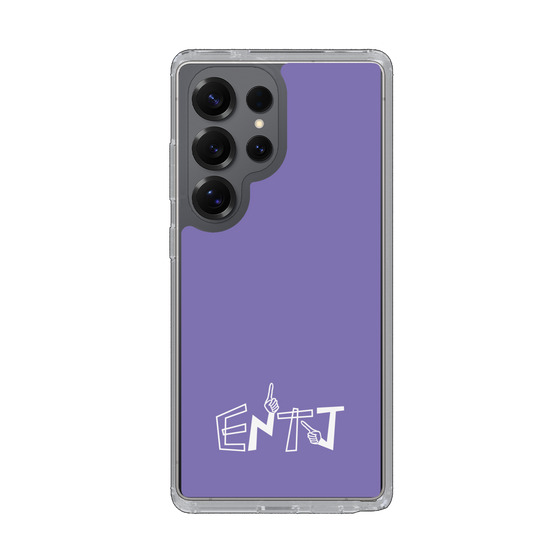 Slim Protection Case［ Original - ENTJ Commander - Alphabet - Purple ］