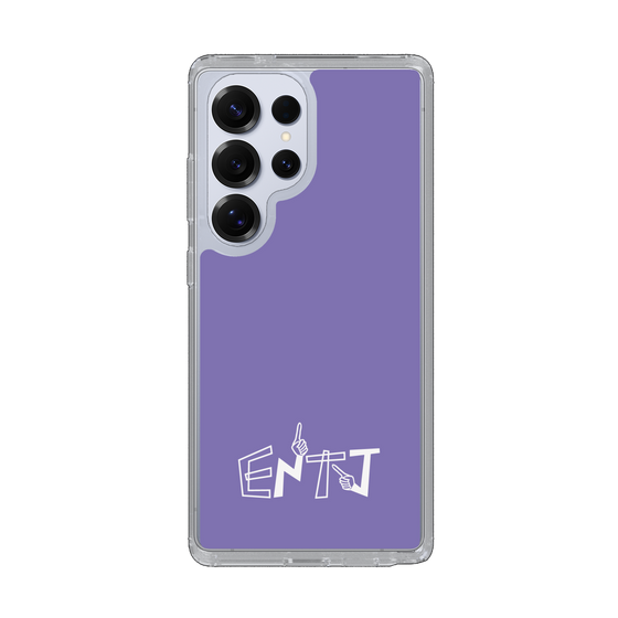 Slim Protection Case［ Original - ENTJ Commander - Alphabet - Purple ］