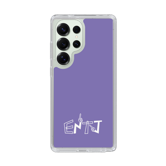 Slim Protection Case［ Original - ENTJ Commander - Alphabet - Purple ］