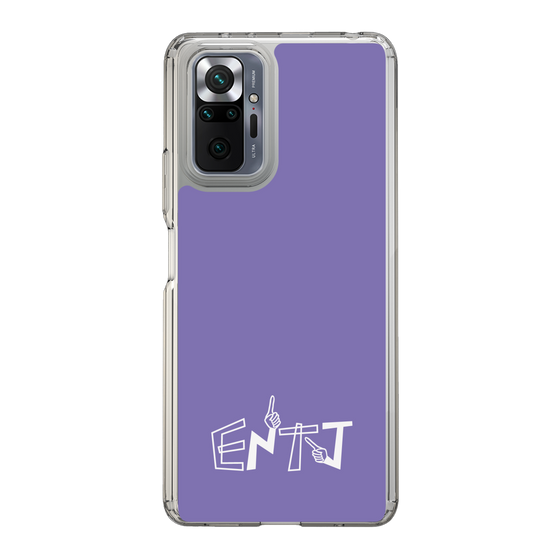 Slim Protection Case［ オリジナル - ENTJ 指揮官 - アルファベット - Purple ］
