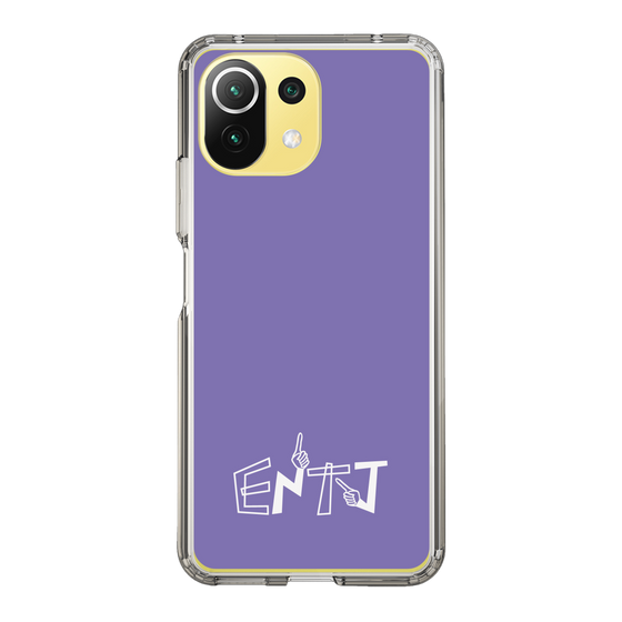 Slim Protection Case［ オリジナル - ENTJ 指揮官 - アルファベット - Purple ］