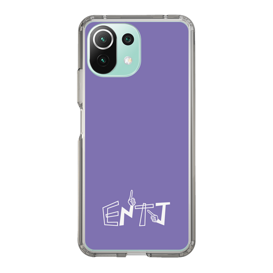 Slim Protection Case［ オリジナル - ENTJ 指揮官 - アルファベット - Purple ］
