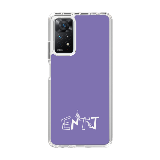 Slim Protection Case［ オリジナル - ENTJ 指揮官 - アルファベット - Purple ］