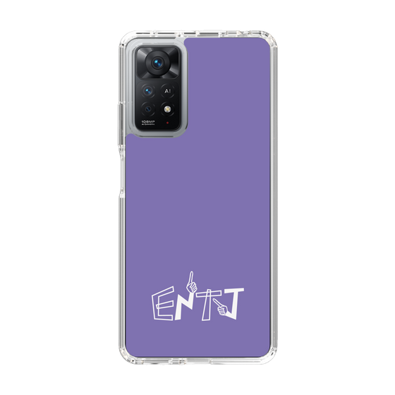 Slim Protection Case［ オリジナル - ENTJ 指揮官 - アルファベット - Purple ］